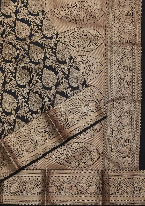 Black_Zariwork_Silver_Silk_Silk_Saree