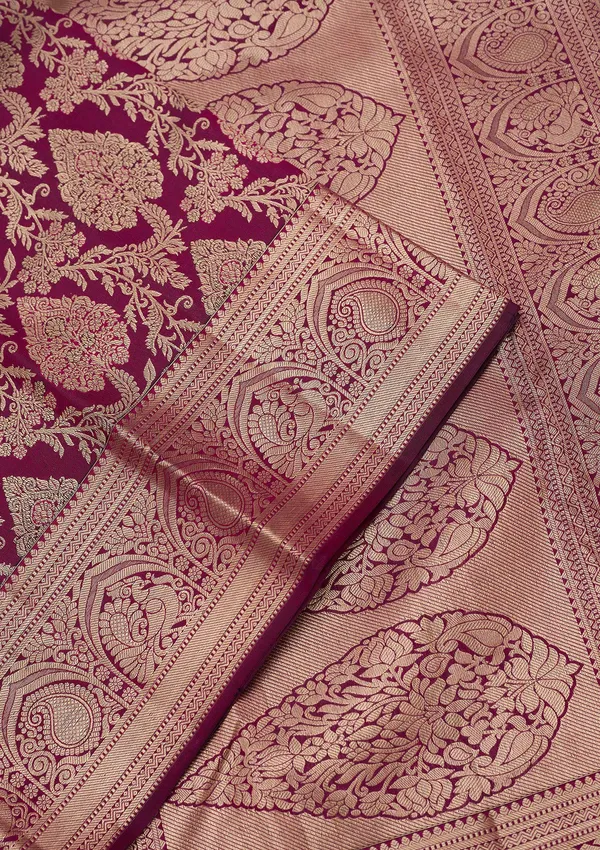 Wine_Zariwork_Silver_Silk_Silk_Saree