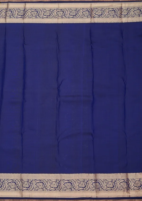 Navy_Blue_Zariwork_Gold_Silk_Silk_Saree