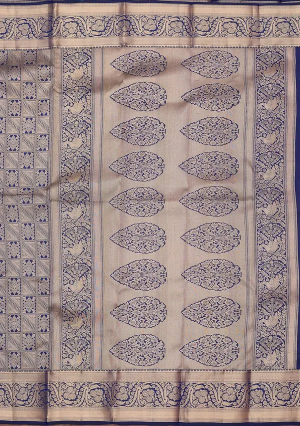 Navy_Blue_Zariwork_Gold_Silk_Silk_Saree