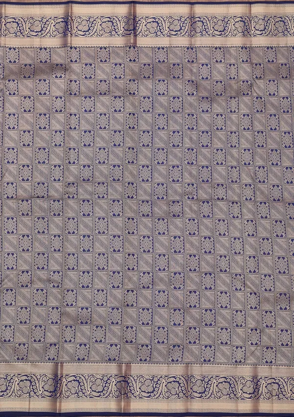 Navy_Blue_Zariwork_Gold_Silk_Silk_Saree