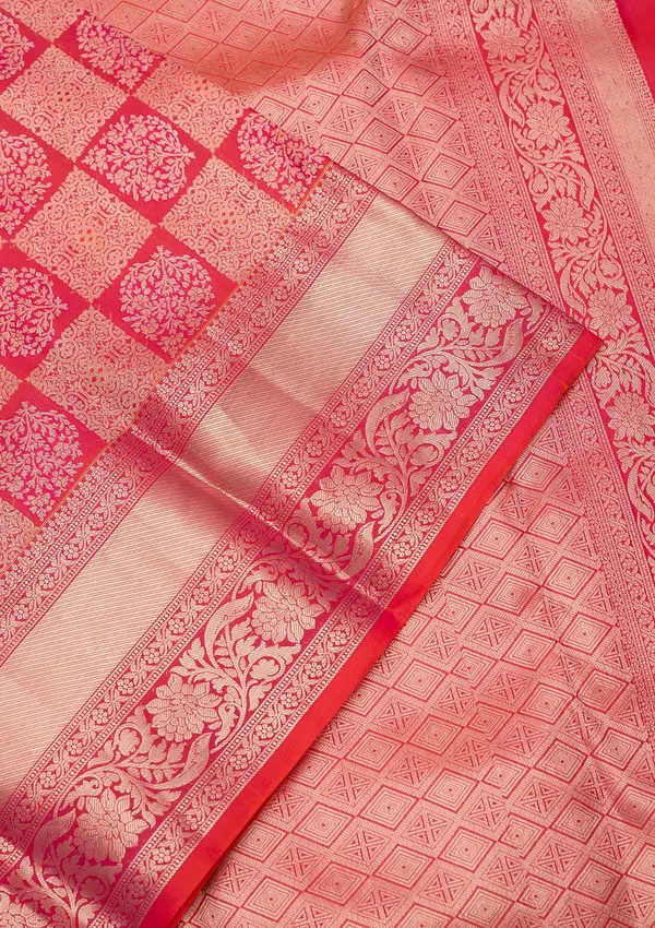 Orange_Zariwork_Gold_Silk_Silk_Saree