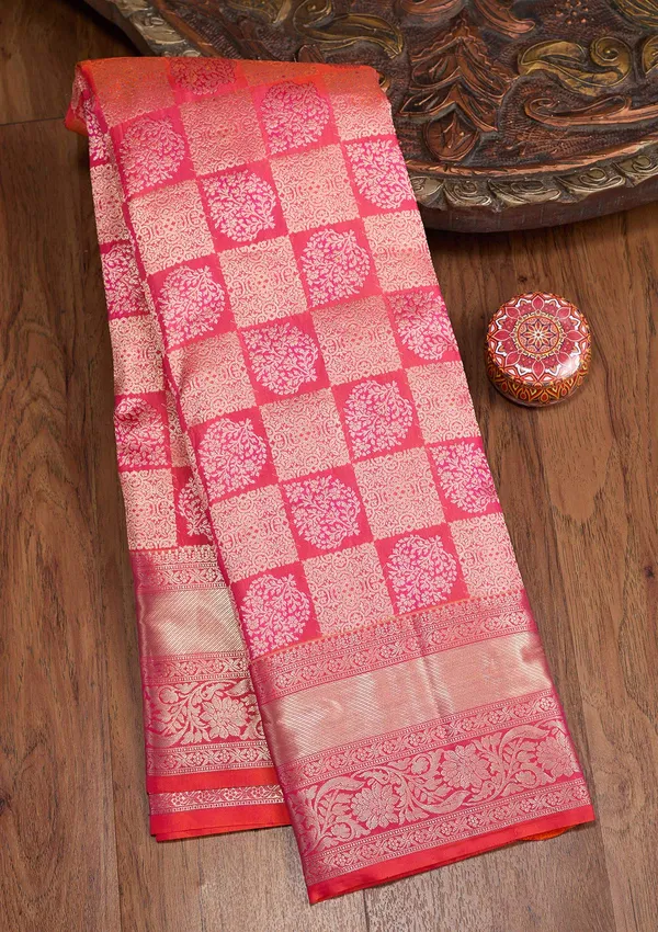 Orange_Zariwork_Gold_Silk_Silk_Saree