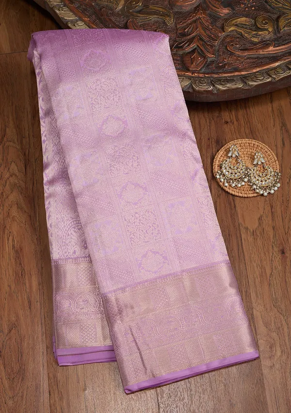 Lavender_Zariwork_Silver_Silk_Silk_Saree