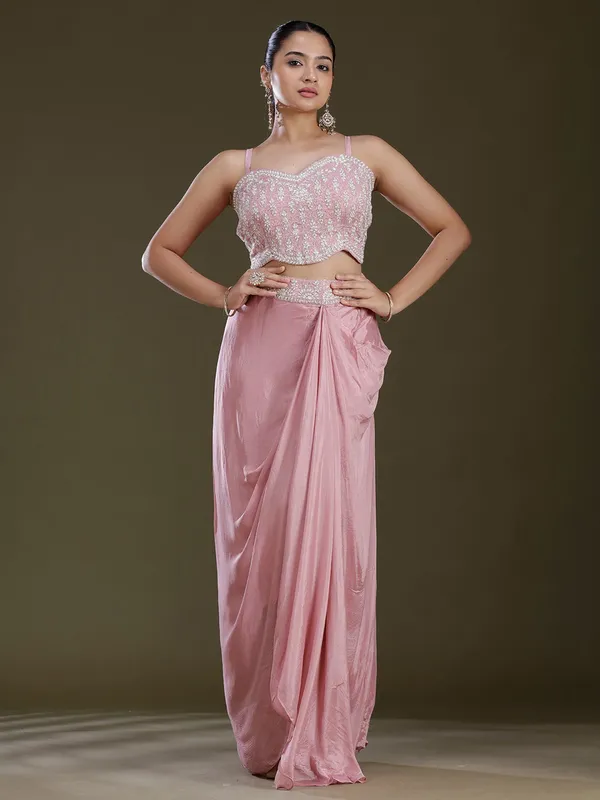 Pink_Cutdana_Tissue_Readymade_Salwar_Suit