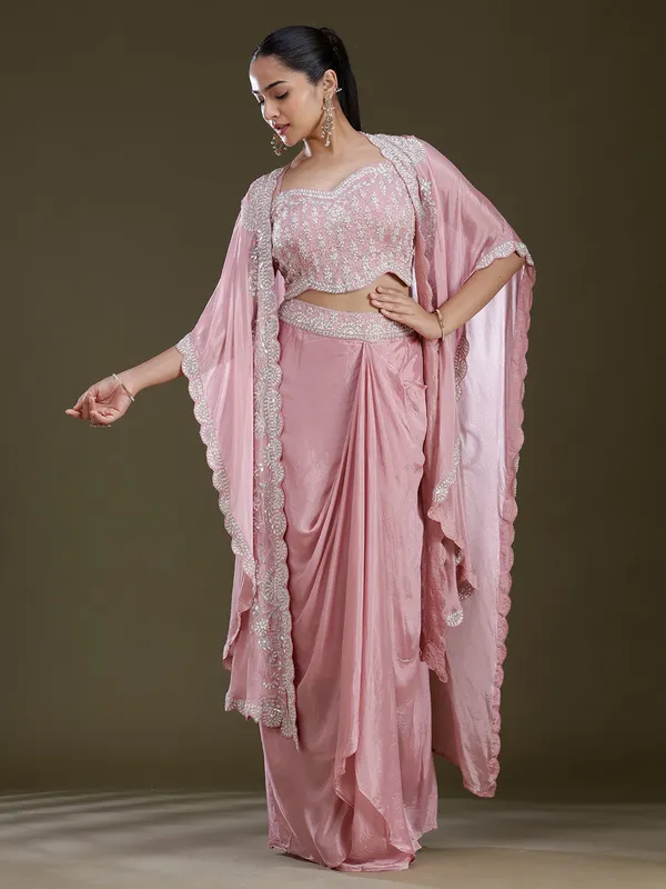Pink_Cutdana_Tissue_Readymade_Salwar_Suit
