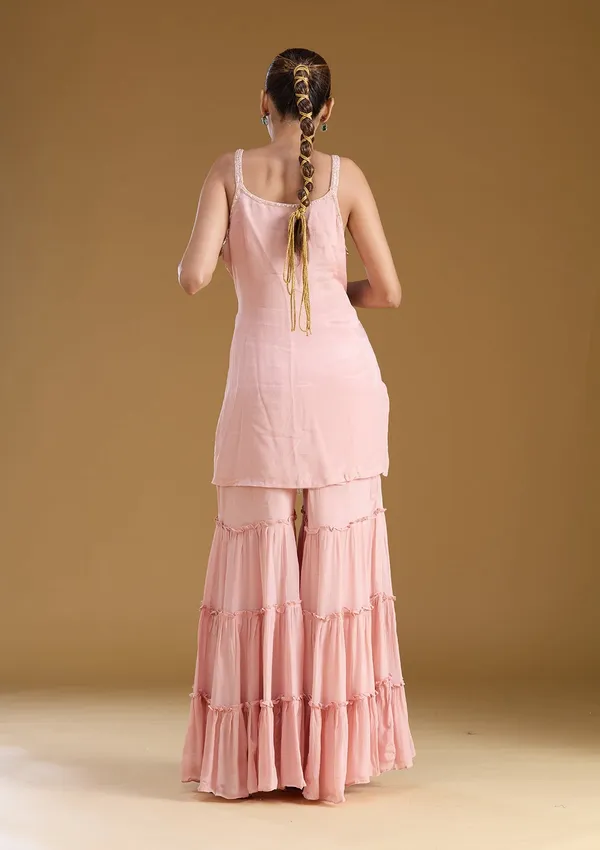 Pink_Threadwork_Crepe_Readymade_Salwar_Suit