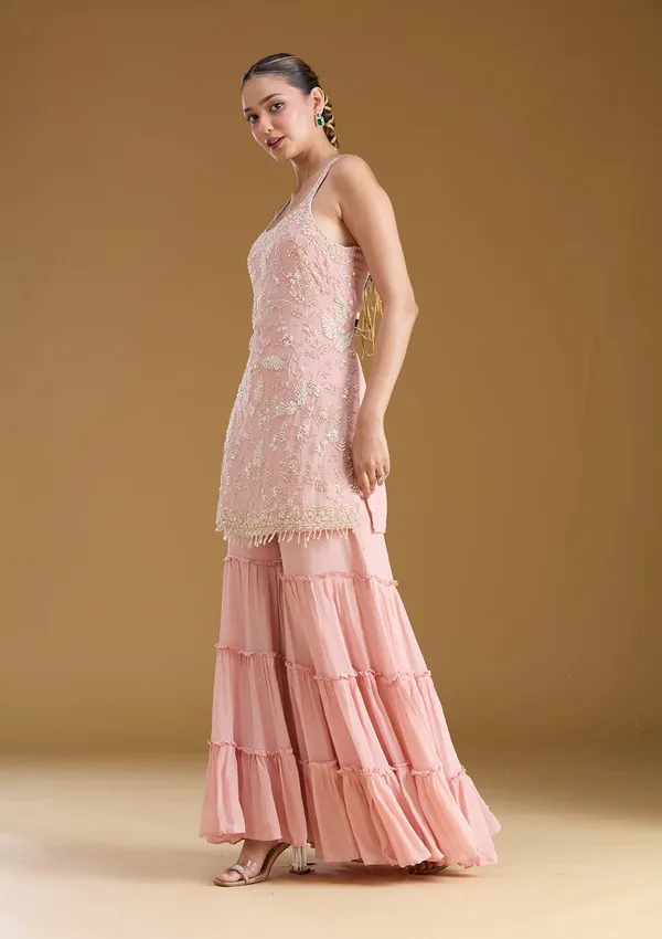 Pink_Threadwork_Crepe_Readymade_Salwar_Suit