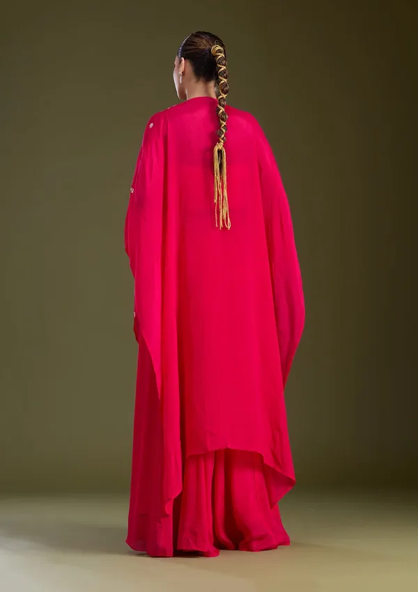 Rani_Pink_Cutdana_Soft_Raw_Silk_Readymade_Salwar_Suit