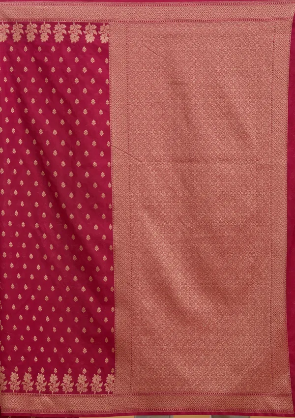 Wine_Zariwork_Gold_Silk_Silk_Saree