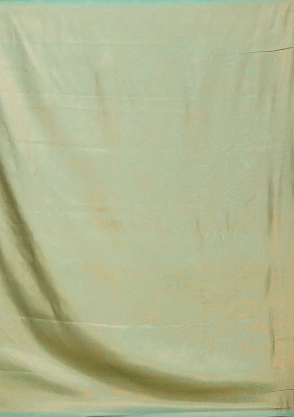 Sea_Green_Zariwork_Gold_Silk_Silk_Saree