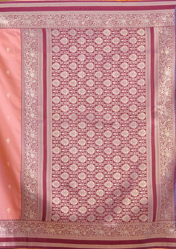 Onion_Pink_Zariwork_Gold_Silk_Silk_Saree