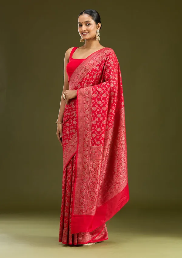 Red_Zariwork_Gold_Silk_Silk_Saree