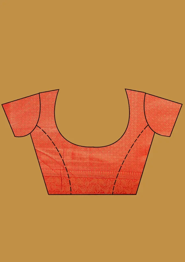 Orange_Zariwork_Gold_Silk_Silk_Saree