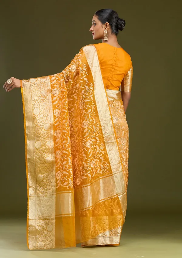 Mustard_Zariwork_Gold_Silk_Silk_Saree