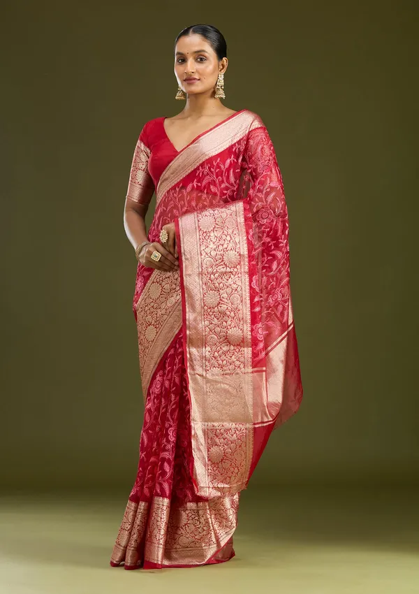 Red_Zariwork_Cotton_Silk_Saree