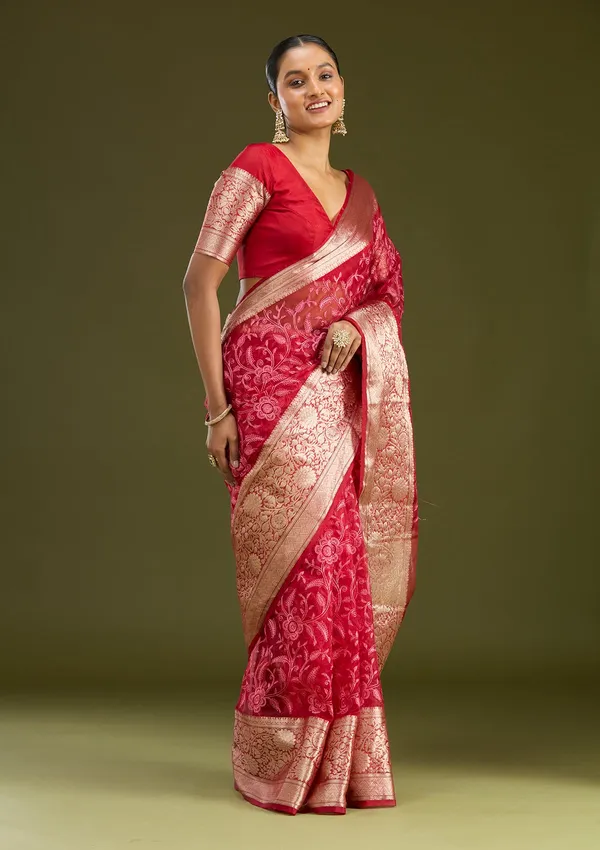 Red_Zariwork_Cotton_Silk_Saree