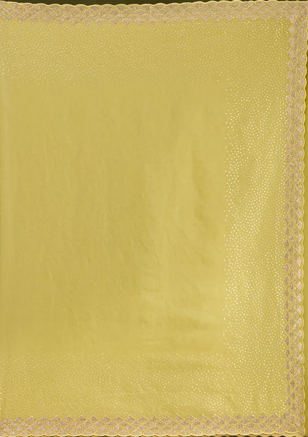 Lime_Green_Sequins_Tissue_Saree