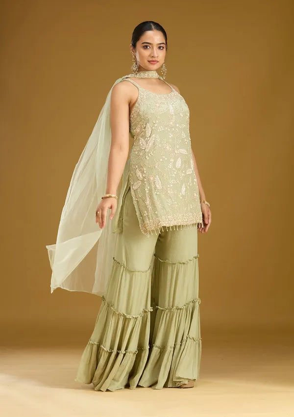 Pista_Green_Threadwork_Crepe_Readymade_Salwar_Suit