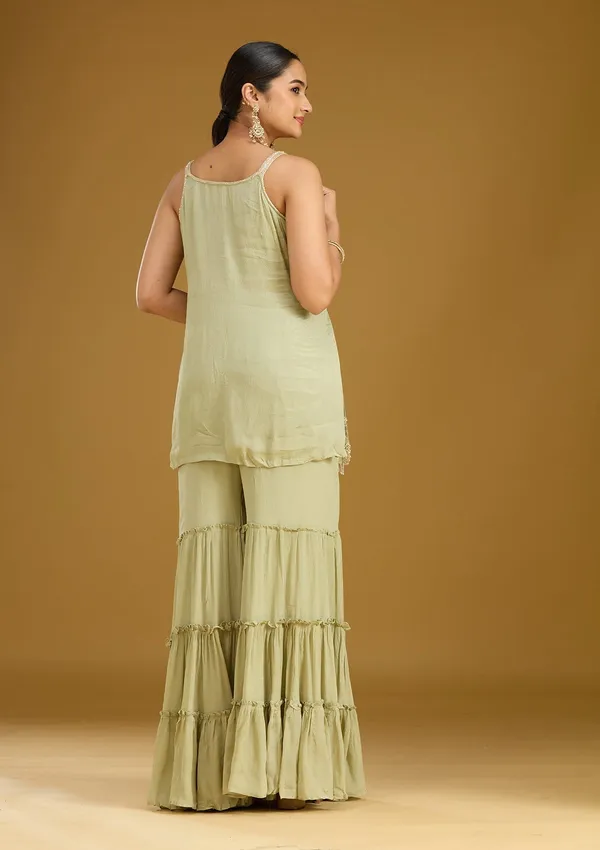 Pista_Green_Threadwork_Crepe_Readymade_Salwar_Suit