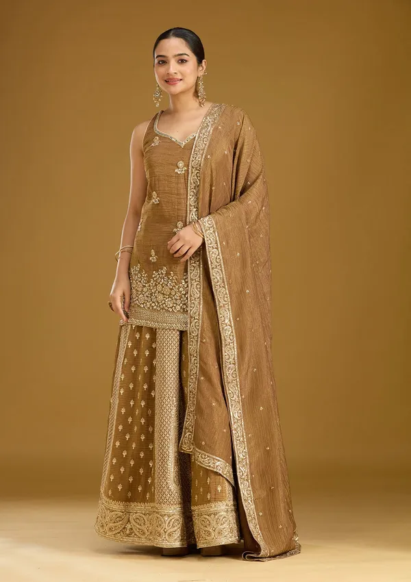 Mehendi_Cutdana_Tissue_Readymade_Salwar_Suit
