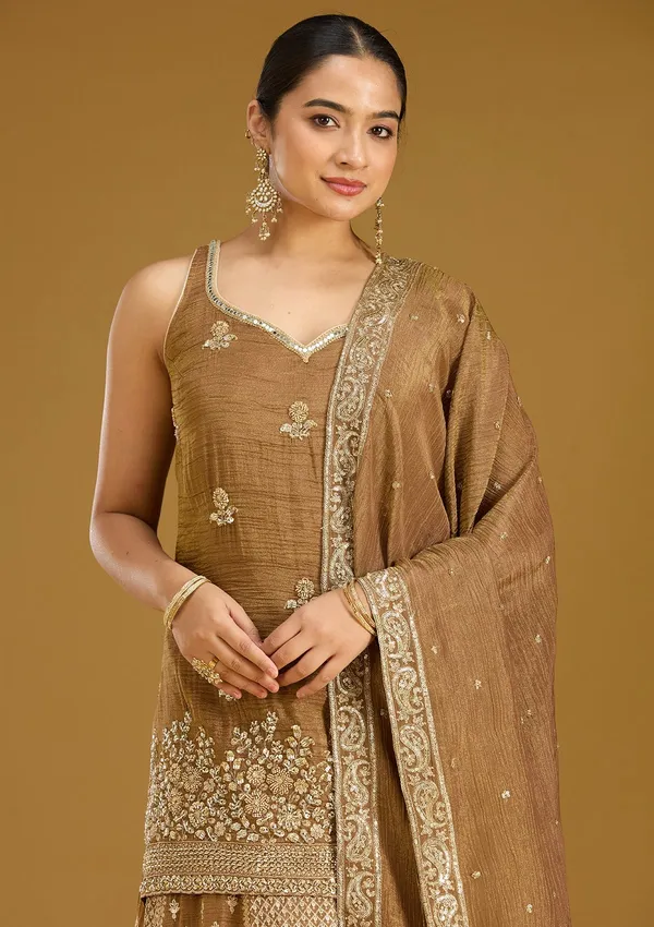 Mehendi_Cutdana_Tissue_Readymade_Salwar_Suit