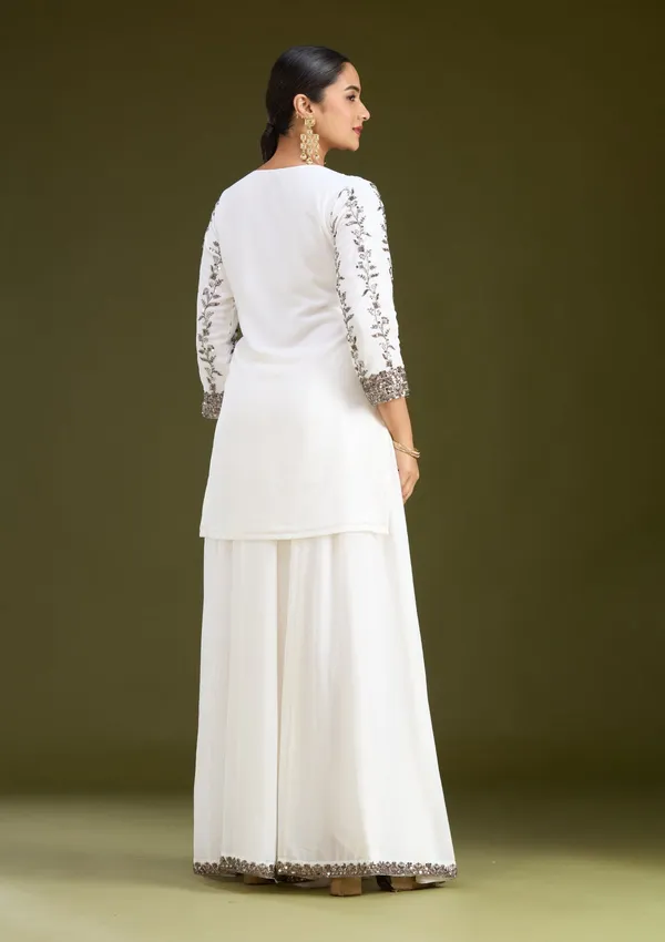 Off_White_Cutdana_Georgette_Readymade_Salwar_Suit