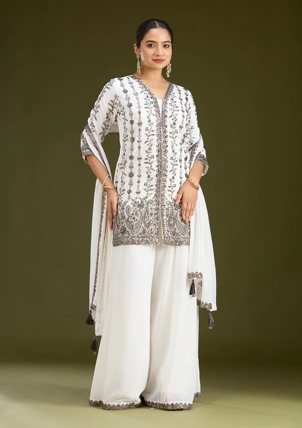 Off_White_Cutdana_Georgette_Readymade_Salwar_Suit