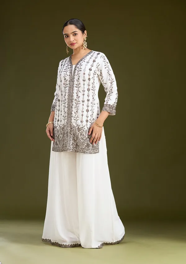 Off_White_Cutdana_Georgette_Readymade_Salwar_Suit