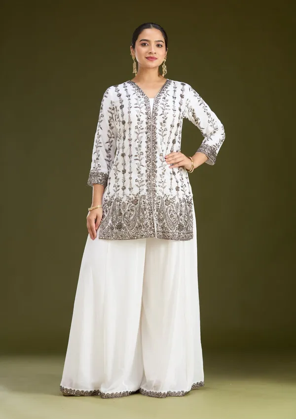 Off_White_Cutdana_Georgette_Readymade_Salwar_Suit