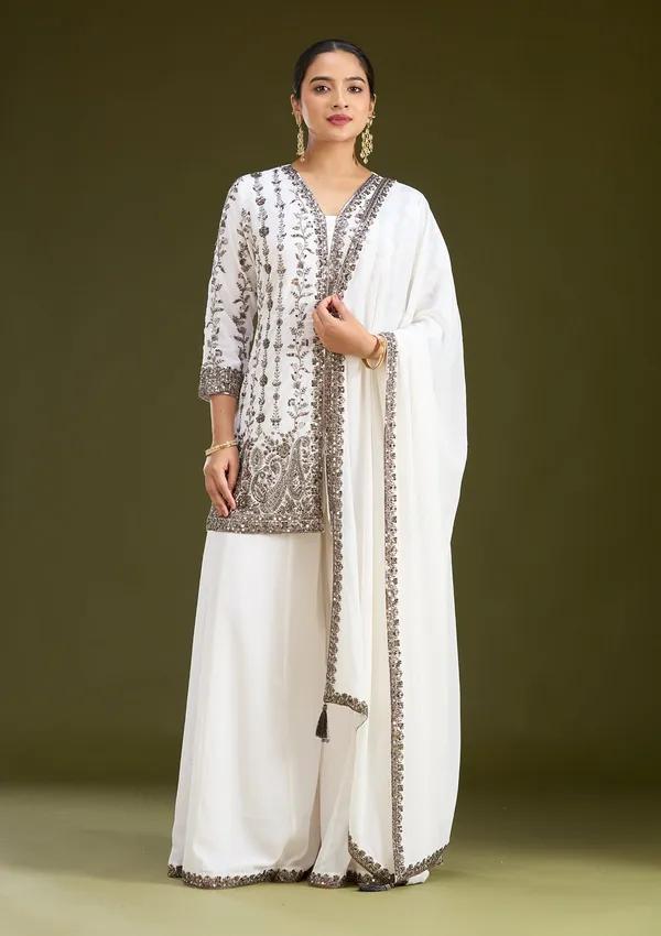 Off_White_Cutdana_Georgette_Readymade_Salwar_Suit