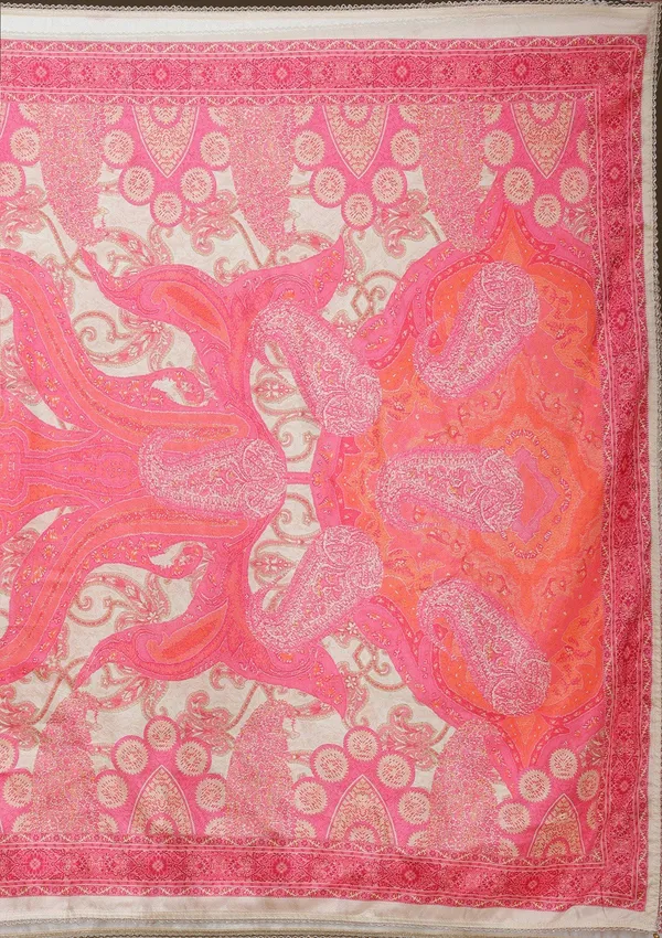 Cream_Zariwork_Gold_Brocade_Readymade_Salwar_Suit
