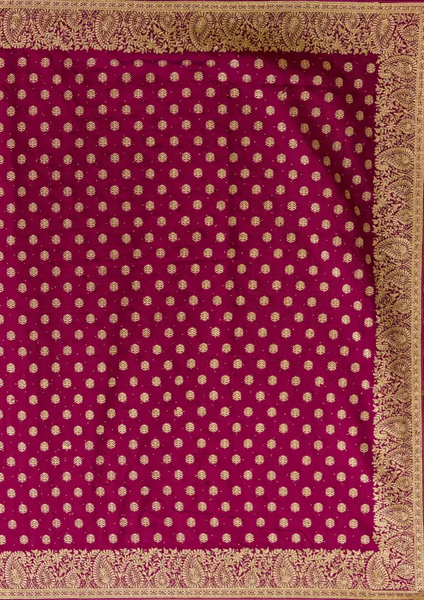 Wine_Zariwork_Gold_Soft_Raw_Silk_Saree