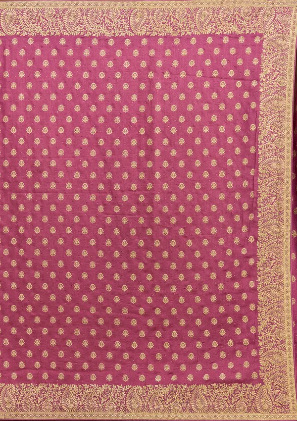 Onion_Pink_Zariwork_Gold_Soft_Raw_Silk_Saree