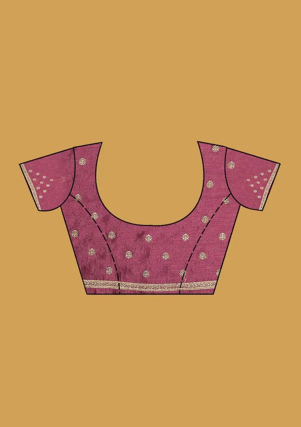 Onion_Pink_Zariwork_Gold_Soft_Raw_Silk_Saree