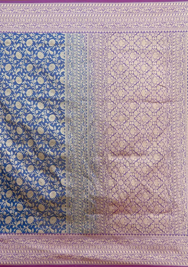 Royal_Blue_Zariwork_Gold_Art_Silk_Silk_Saree