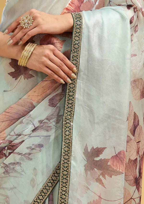 Sky_Blue_Stonework_Gold_Chiffon_Saree