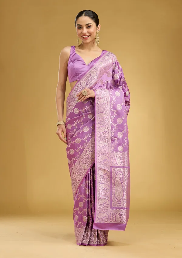 Lavender_Zariwork_Art_Silk_Silk_Saree
