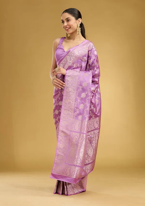 Lavender_Zariwork_Art_Silk_Silk_Saree