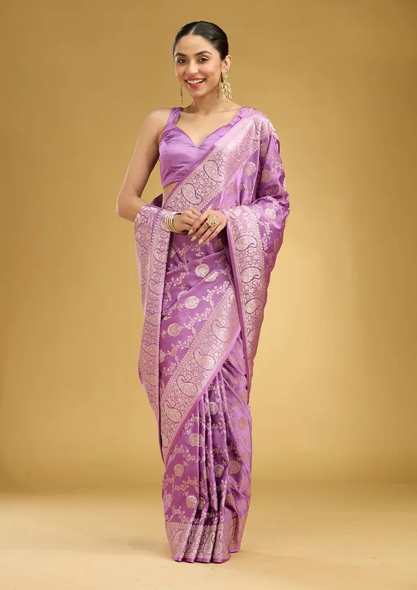 Lavender_Zariwork_Art_Silk_Silk_Saree