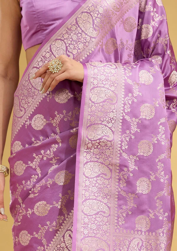 Lavender_Zariwork_Art_Silk_Silk_Saree