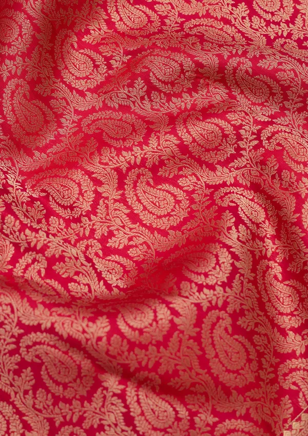 Rani_Pink_Zariwork_Gold_Silk_Silk_Saree