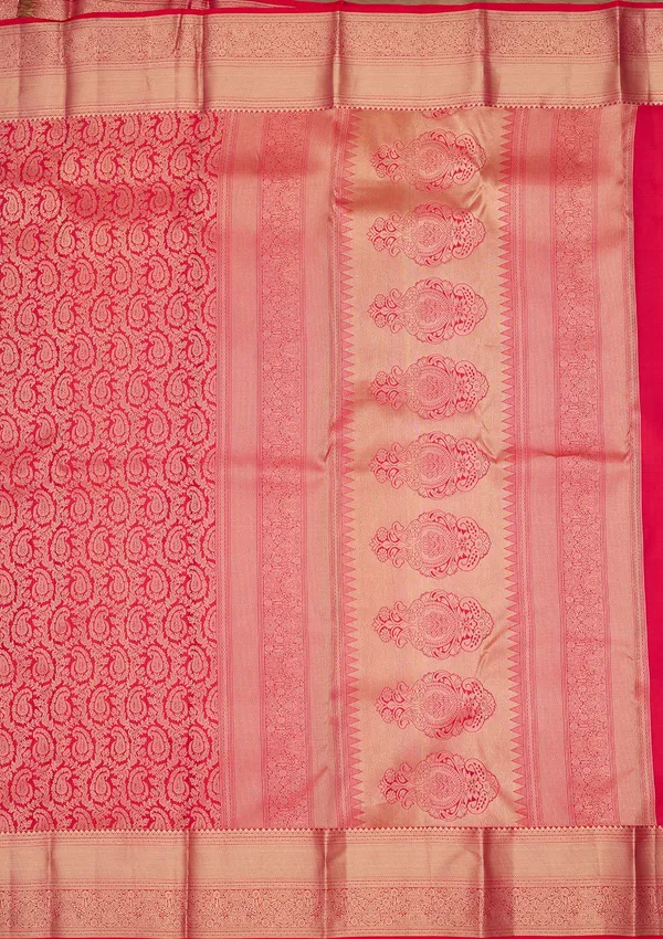 Rani_Pink_Zariwork_Gold_Silk_Silk_Saree
