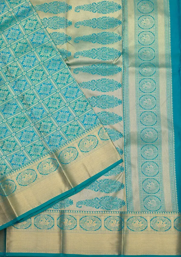 Royal_Blue_Zariwork_Gold_Silk_Silk_Saree