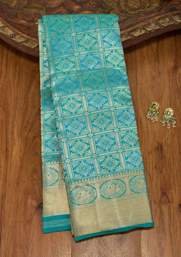 Royal_Blue_Zariwork_Gold_Silk_Silk_Saree