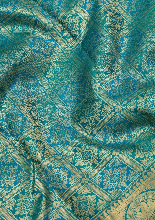 Royal_Blue_Zariwork_Gold_Silk_Silk_Saree
