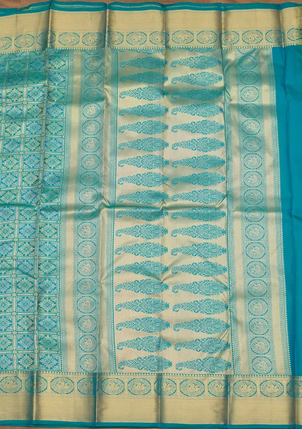 Royal_Blue_Zariwork_Gold_Silk_Silk_Saree
