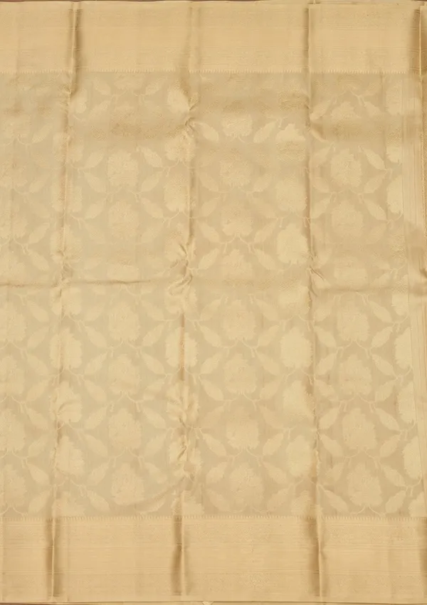 Beige_Zariwork_Gold_Silk_Silk_Saree