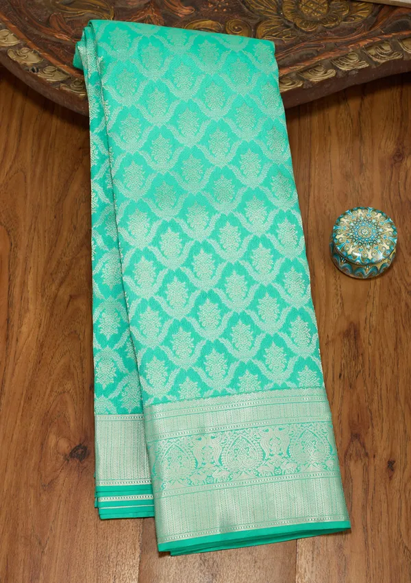 Sky_Blue_Zariwork_Gold_Silk_Silk_Saree