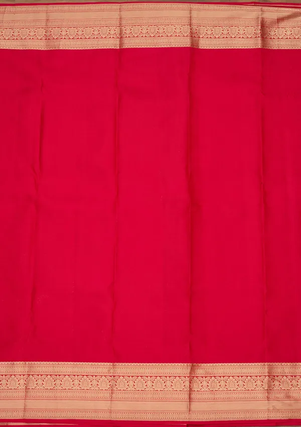 Rani_Pink_Zariwork_Gold_Silk_Silk_Saree